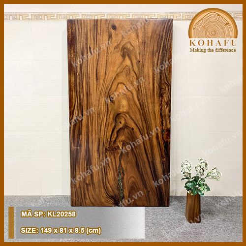 BÀN DÀI GỖ ME TÂY KL20258