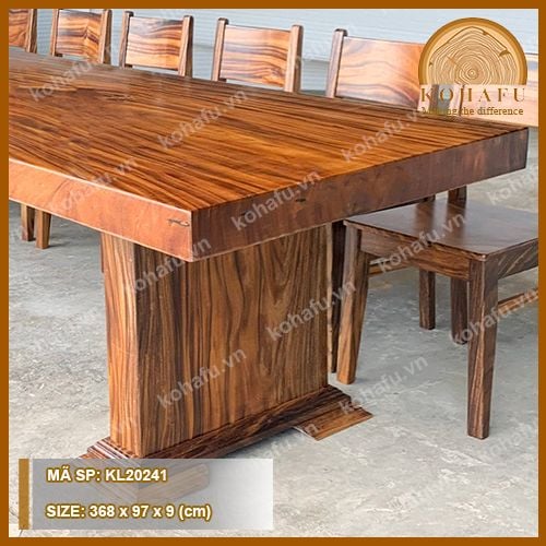 MẶT BÀN DÀI GỖ ME TÂY KL20241