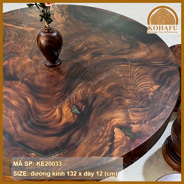 Round Epoxy Table KE20033