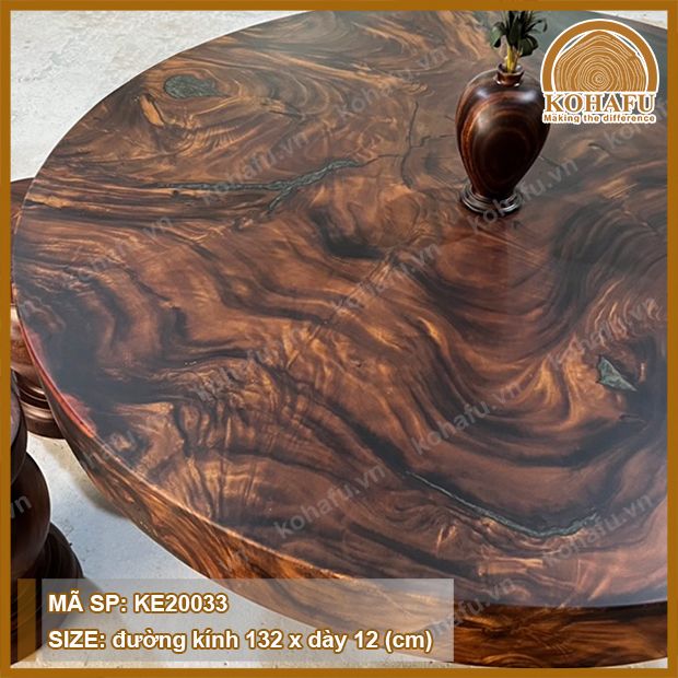 Round Epoxy Table KE20033