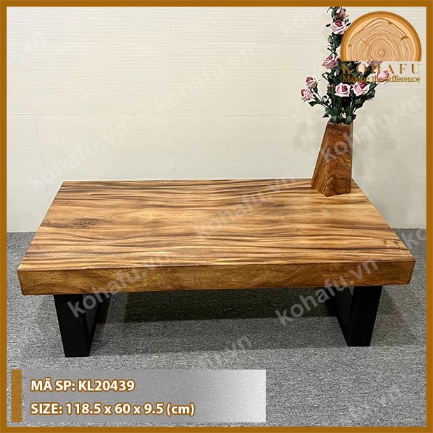 MẶT BÀN DÀI GỖ ME TÂY KL20439