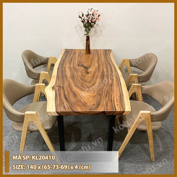 MẶT BÀN DÀI GỖ ME TÂY KL20410