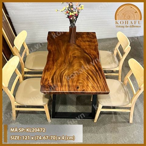 MẶT BÀN DÀI GỖ ME TÂY KL20472
