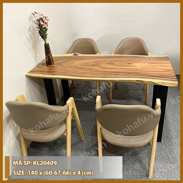 MẶT BÀN DÀI GỖ ME TÂY KL20409