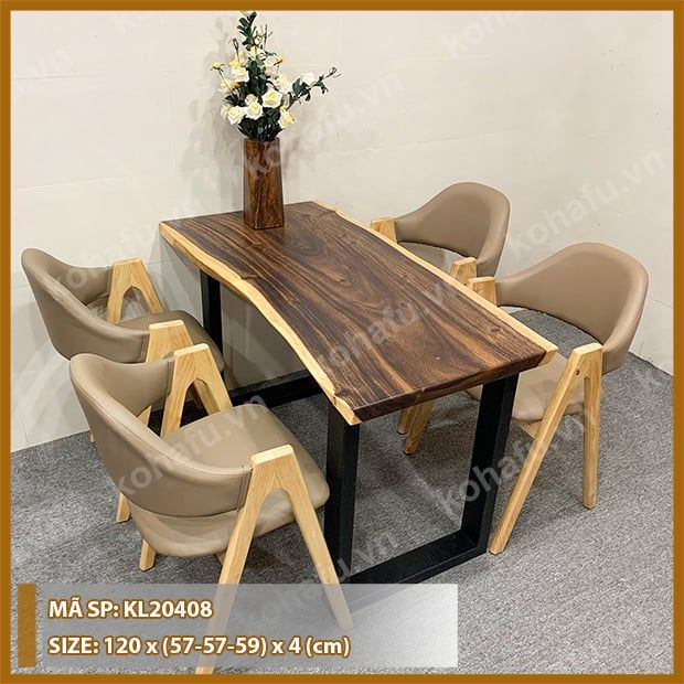 MẶT BÀN DÀI GỖ ME TÂY KL20408