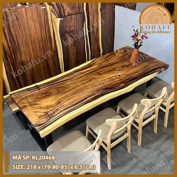MẶT BÀN DÀI GỖ ME TÂY KL20468