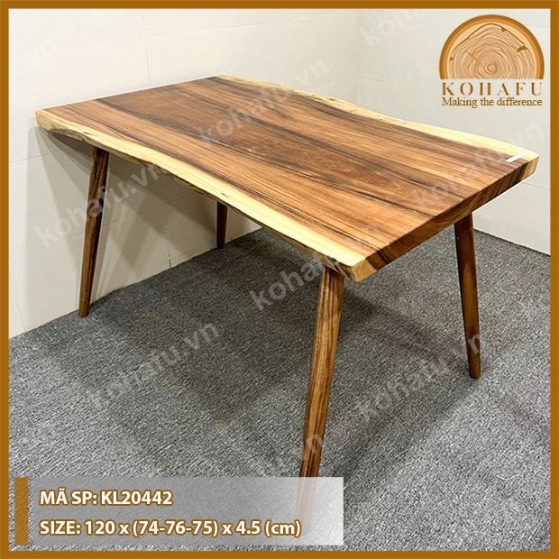 MẶT BÀN DÀI GỖ ME TÂY KL20442