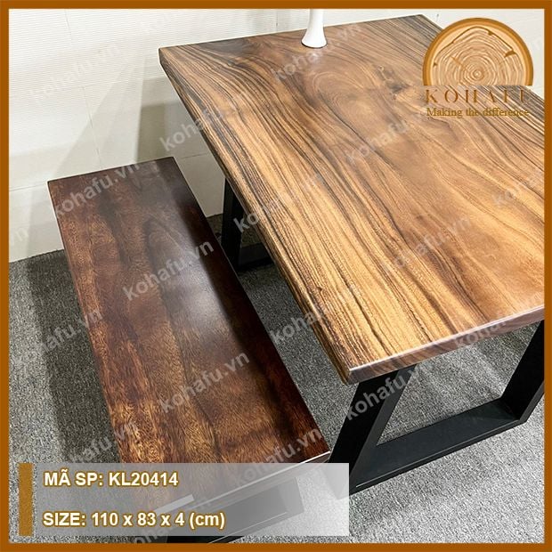 MẶT BÀN DÀI GỖ ME TÂY KL20414