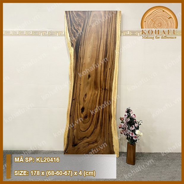 MẶT BÀN DÀI GỖ ME TÂY KL20416