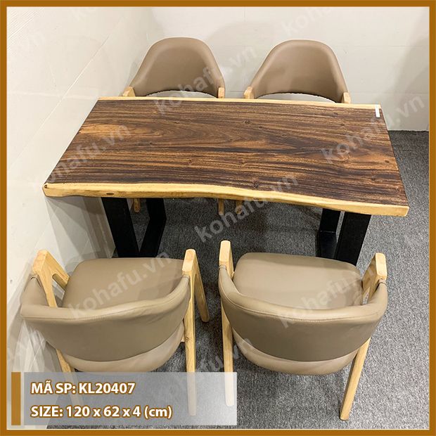 BÀN DÀI GỖ ME TÂY KL20407