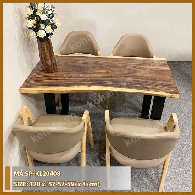 MẶT BÀN DÀI GỖ ME TÂY KL20408