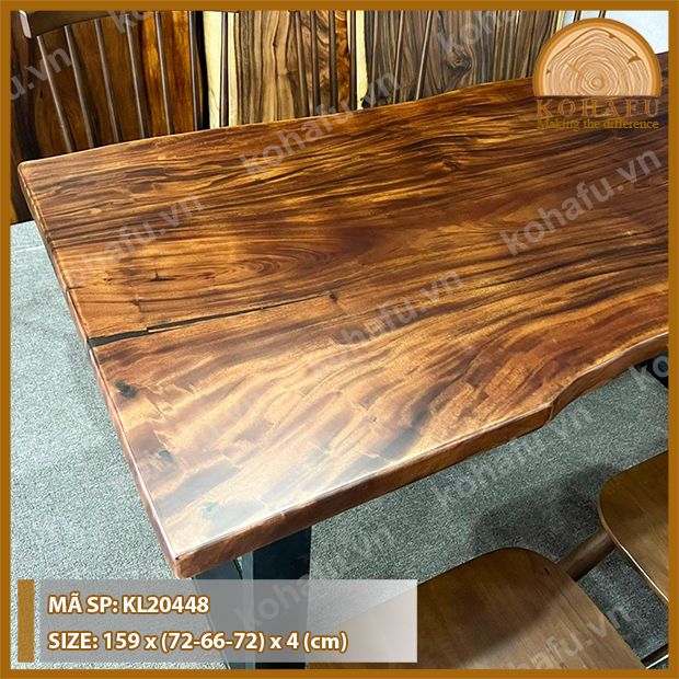 MẶT BÀN DÀI GỖ ME TÂY KL20448