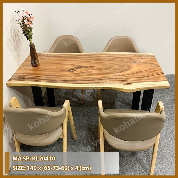 MẶT BÀN DÀI GỖ ME TÂY KL20410