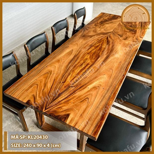 MẶT BÀN DÀI GỖ ME TÂY KL20430