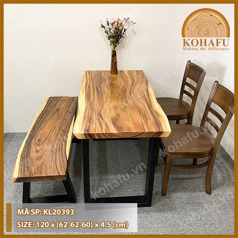 BÀN DÀI GỖ ME TÂY KL20393