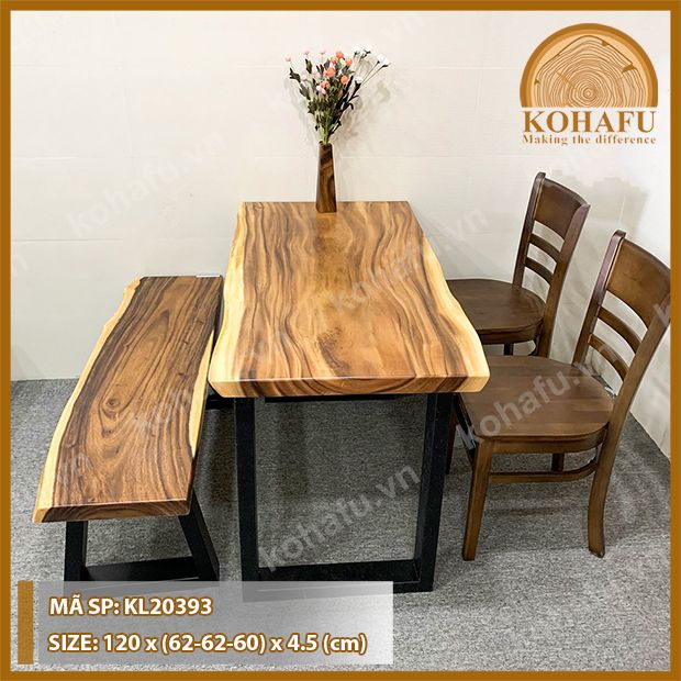BÀN DÀI GỖ ME TÂY KL20393