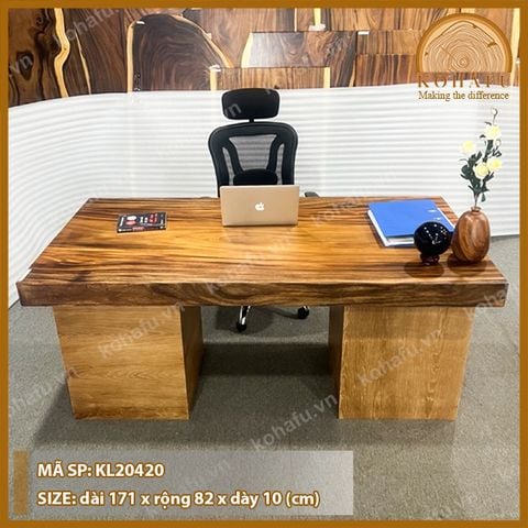MẶT BÀN DÀI GỖ ME TÂY KL20420