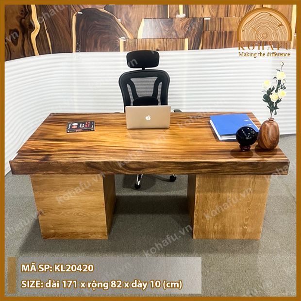 MẶT BÀN DÀI GỖ ME TÂY KL20420
