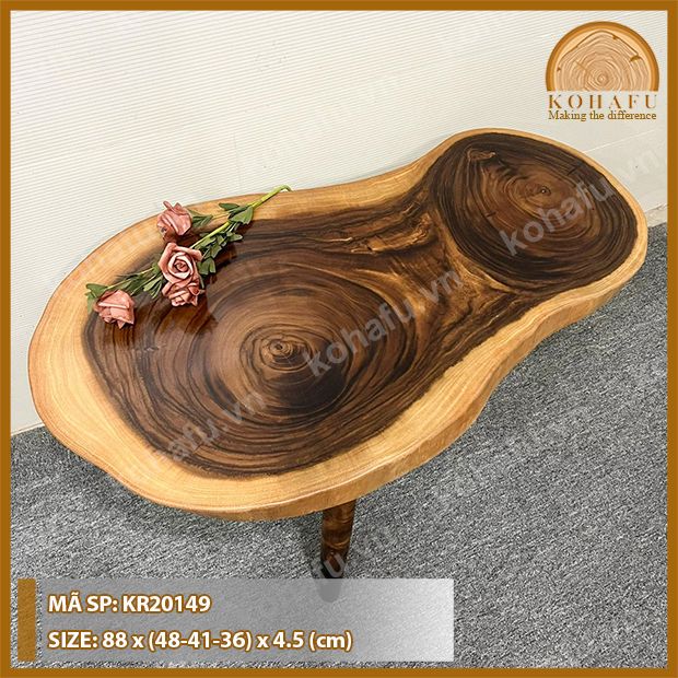 MẶT BÀN TRÒN GỖ ME TÂY KR20149