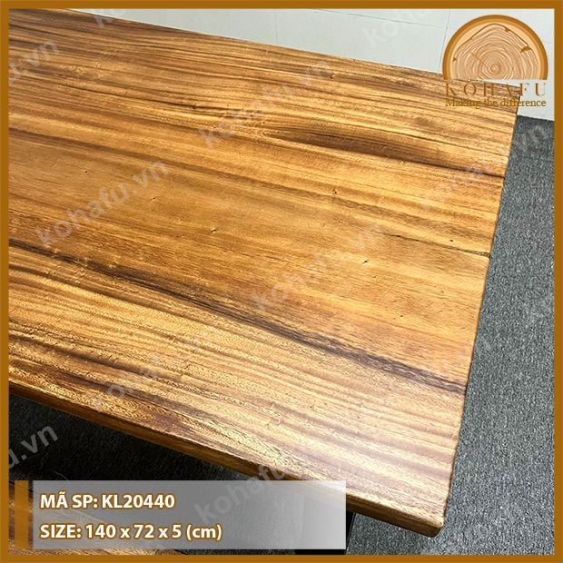 MẶT BÀN DÀI GỖ ME TÂY KL20440