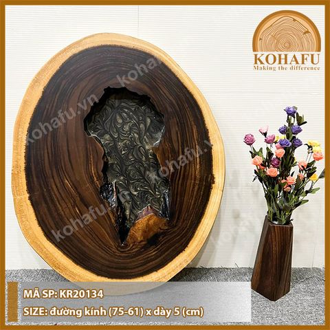 MẶT BÀN TRÒN GỖ ME TÂY KR20134