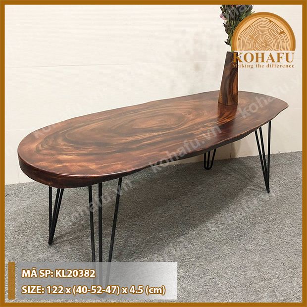 BÀN DÀI GỖ ME TÂY KL20382