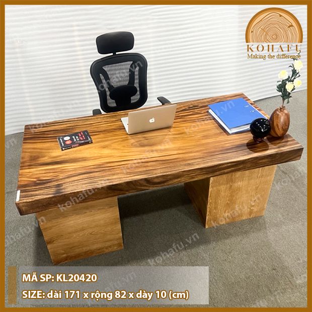 MẶT BÀN DÀI GỖ ME TÂY KL20420