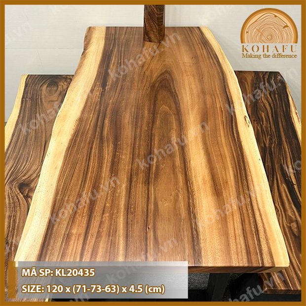 MẶT BÀN DÀI GỖ ME TÂY KL20435
