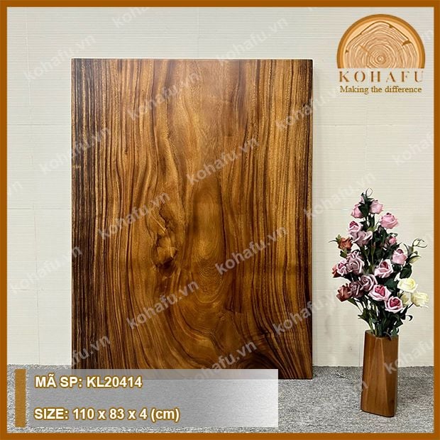 MẶT BÀN DÀI GỖ ME TÂY KL20414