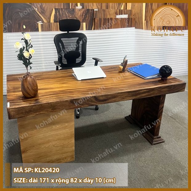 MẶT BÀN DÀI GỖ ME TÂY KL20420