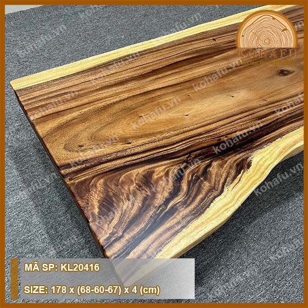 MẶT BÀN DÀI GỖ ME TÂY KL20416