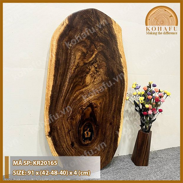 MẶT BÀN TRÒN GỖ ME TÂY KR20165