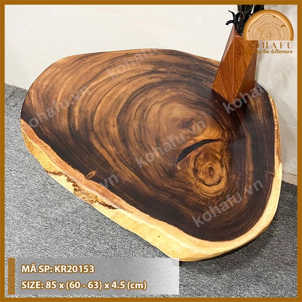 MẶT BÀN TRÒN GỖ ME TÂY KR20153