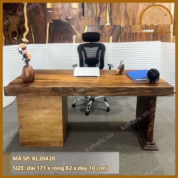 MẶT BÀN DÀI GỖ ME TÂY KL20420