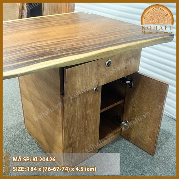 MẶT BÀN DÀI GỖ ME TÂY KL20426