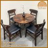 MẶT BÀN TRÒN GỖ ME TÂY KR20217