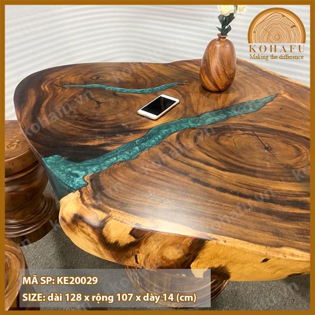 Round Epoxy Table KE20029