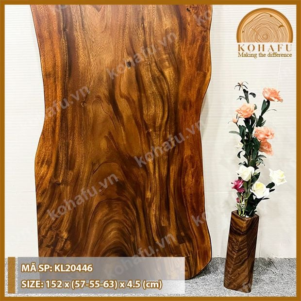 MẶT BÀN DÀI GỖ ME TÂY KL20446