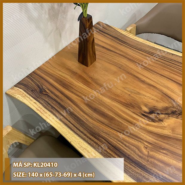 MẶT BÀN DÀI GỖ ME TÂY KL20410