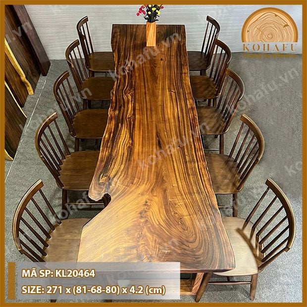 BỘ BÀN DÀI 10 GHẾ KL20464