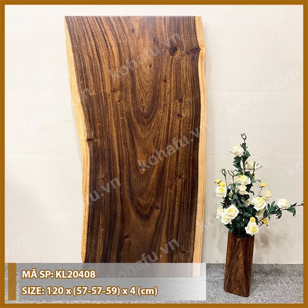 MẶT BÀN DÀI GỖ ME TÂY KL20408