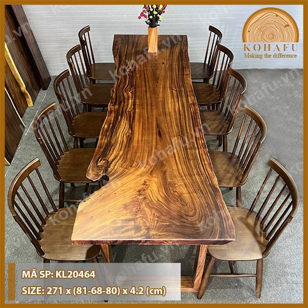 BỘ BÀN DÀI 10 GHẾ KL20464