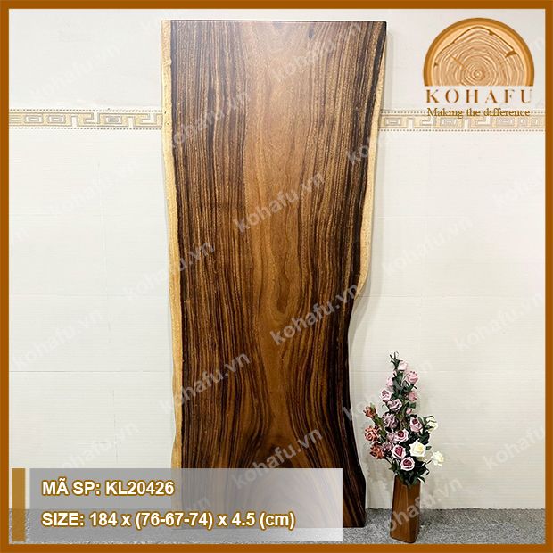 MẶT BÀN DÀI GỖ ME TÂY KL20426