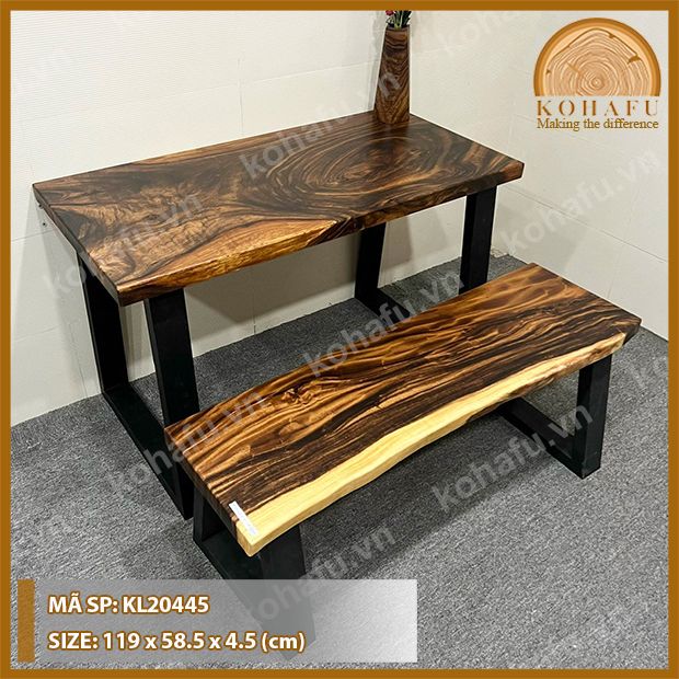 MẶT BÀN DÀI GỖ ME TÂY KL20445