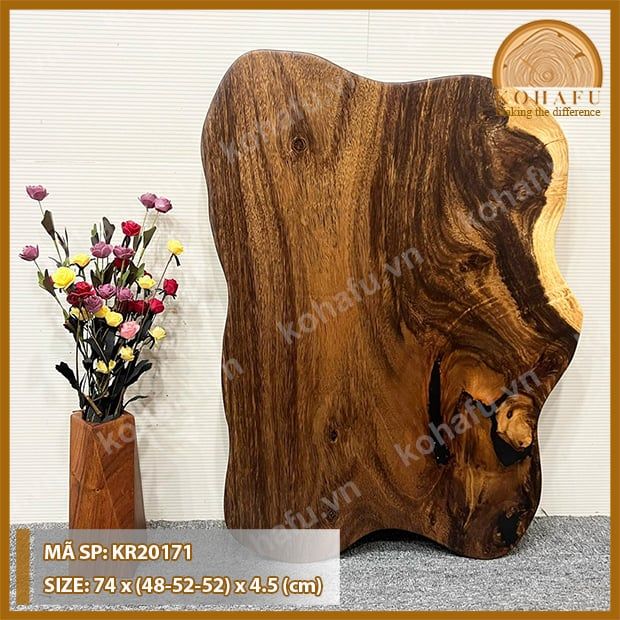 MẶT BÀN TRÒN GỖ ME TÂY KR20171