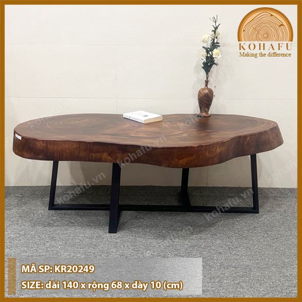MẶT BÀN TRÒN GỖ ME TÂY KR20249