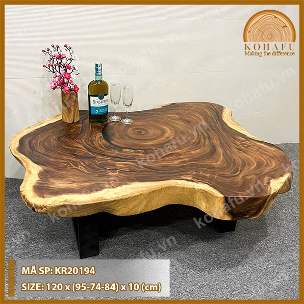 MẶT BÀN TRÒN GỖ ME TÂY KR20194