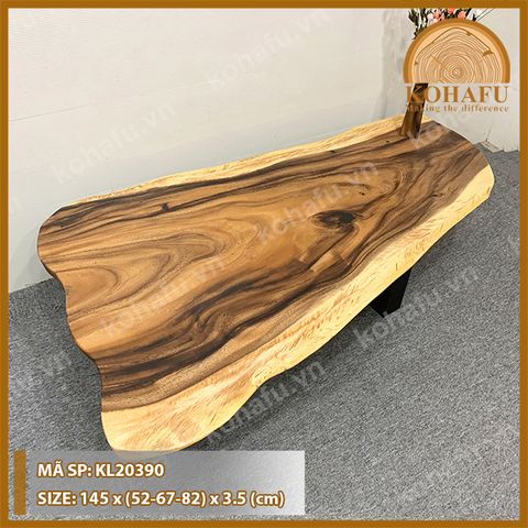 MẶT BÀN DÀI GỖ ME TÂY KL20390