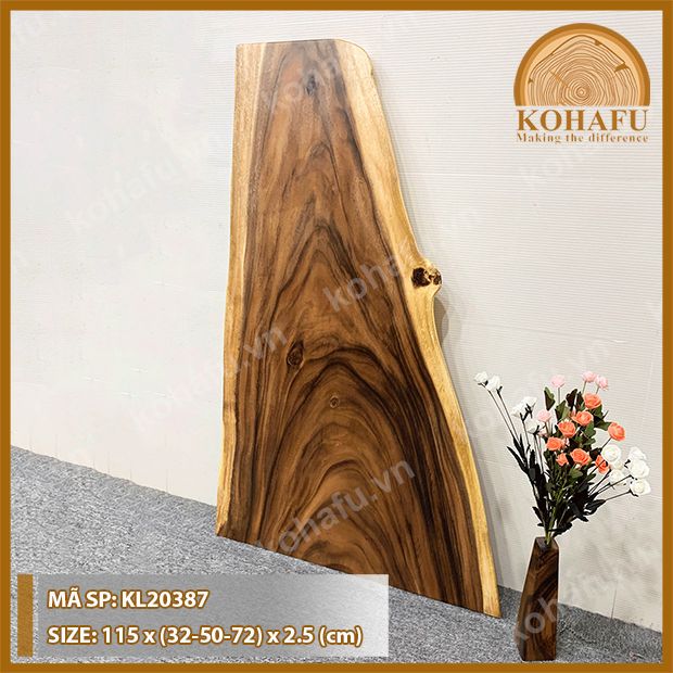 MẶT BÀN DÀI GỖ ME TÂY KL20387