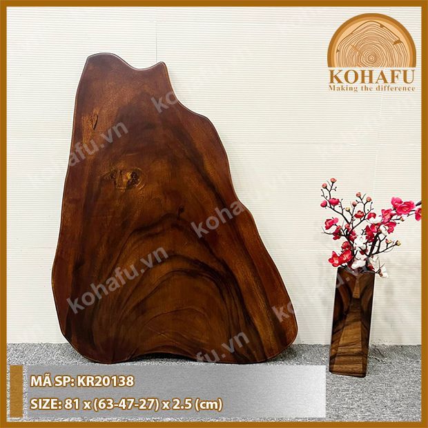 MẶT BÀN TRÒN GỖ ME TÂY KR20138